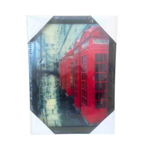 QUADRO PARA PAREDE EM 3D SORTIDO MED