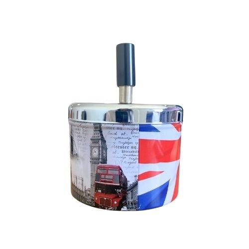CINZEIRO PARA CIGARRO ASHTRAY LATA REF 080-7