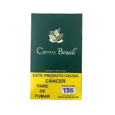 CHARUTO CACAU BRASIL CORONA GREEN TRADICIONAL CX/ 5