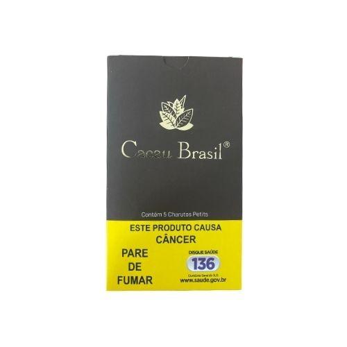CHARUTO CACAU BRASIL PETIT BROWN  CX/ 5