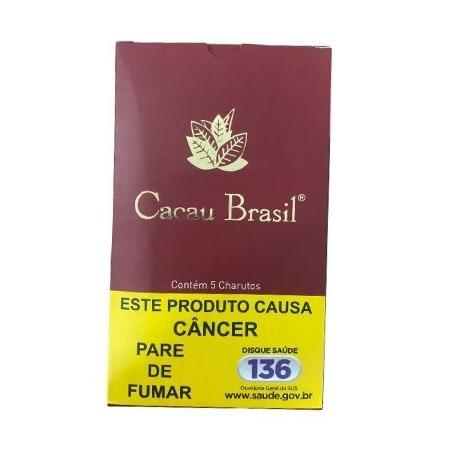 CHARUTO CACAU BRASIL CORONA RED CONHAC C/ 5