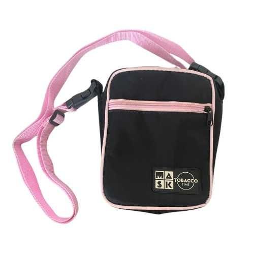 SHOULDER BAG TOBACCO TIME MASK PRETO/ROSA
