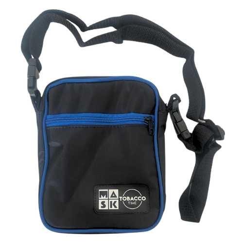 SHOULDER BAG TOBACCO TIME MASK PRETO/AZUL