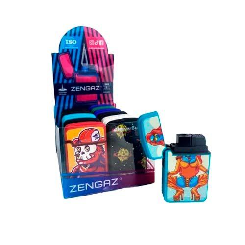 ISQUEIRO ZENGAZ ESTAMPADO REF ZL - 12B