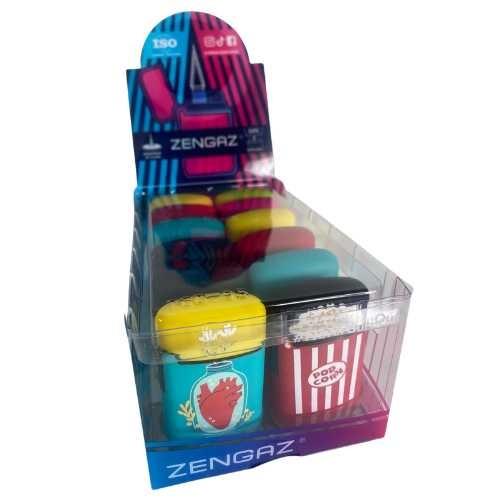 ISQUEIRO ZENGAZ MEGA JET BICOLOR ESTAMPADO ZL-3BE1