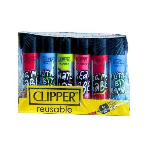 ISQUEIRO CLIPPER MICRO SMALL TALK CX C/24