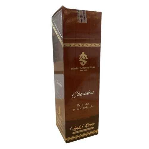 INCENSO SHANKAR CHANDAN LINHA OURO C/8