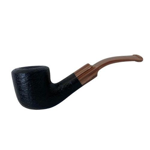 CACHIMBO MOLINA ITALIA - CARAMELLA-RÚSTICO-KS- KS BENT POT - CURVO - REF.622