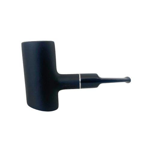 CACHIMBO MOLINA ITALIA - SHORTY BLACK-LISO- KF HALF BENT POKER - RETO - REF.311