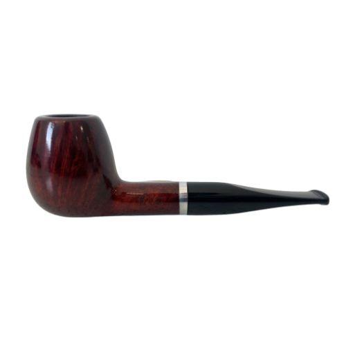 CACHIMBO MOLINA ITALIA - BURGUNDY-LISO- STRAIGHT APPLE - RETO - REF.173