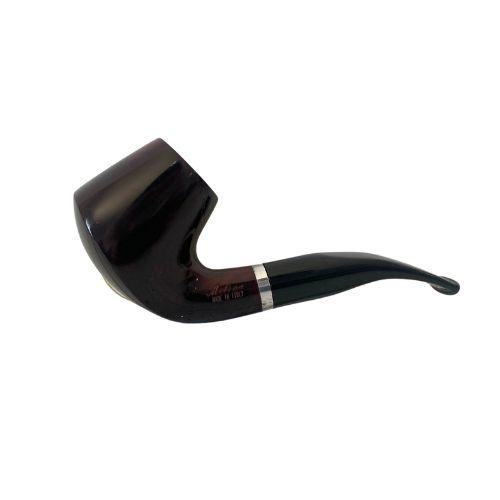CACHIMBO MOLINA ITALIA - BURGUNDY-LISO- VOLCANO - CURVO - REF. 636