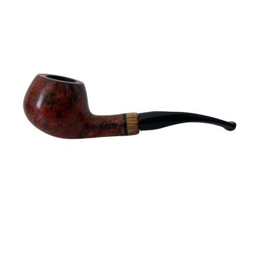 CACHIMBO MOLINA ITALIA - ZEBRANO-LISO- PRINCE - SEMI CURVO - REF. 313