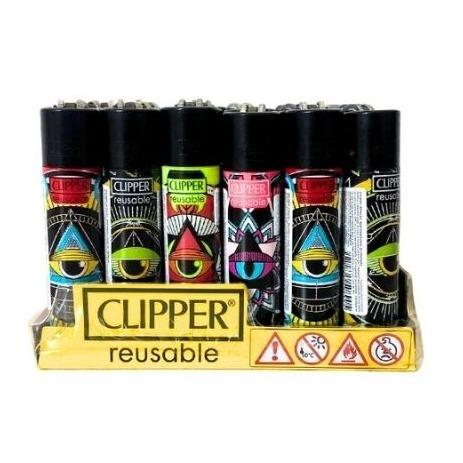 ISQUEIRO CLIPPER MAXI NEW ORDER - CX C/24