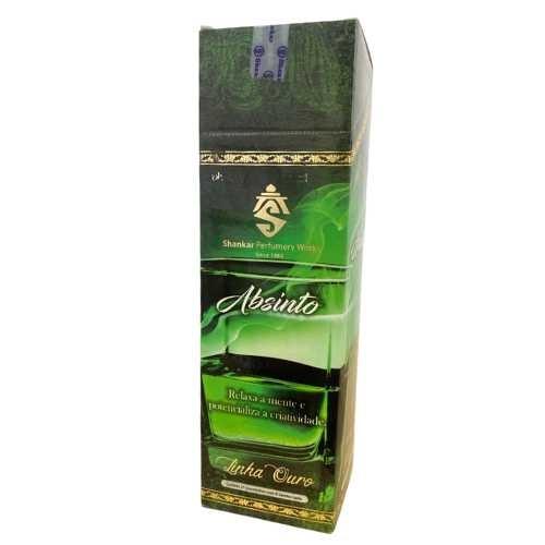 INCENSO SHANKAR ABSINTO LINHA OURO C/ 8