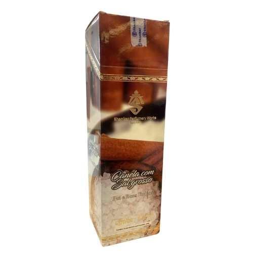 INCENSO SHANKAR CANELA COM SAL GROSSO LINHA OURO C/ 8