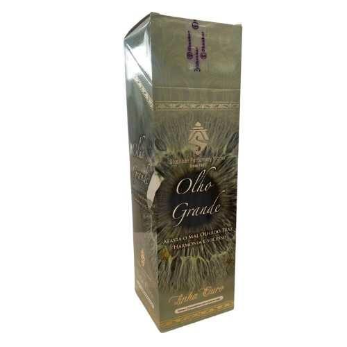 INCENSO SHANKAR OLHO GRANDE LINHA OURO C/ 8