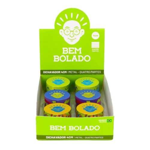 DICHAVADOR BEM BOLADO METAL 4 CM - 4 PARTES 