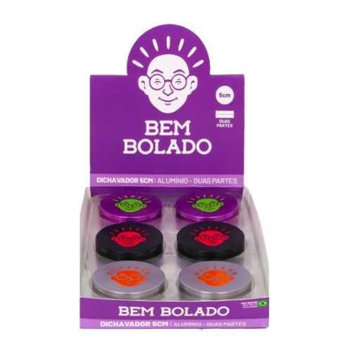 DICHAVADOR BEM BOLADO ALUMÍNIO 5 CM - 2 PARTES 