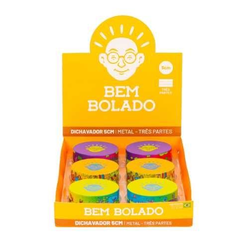 DICHAVADOR BEM BOLADO METAL 5 CM - 3 PARTES 