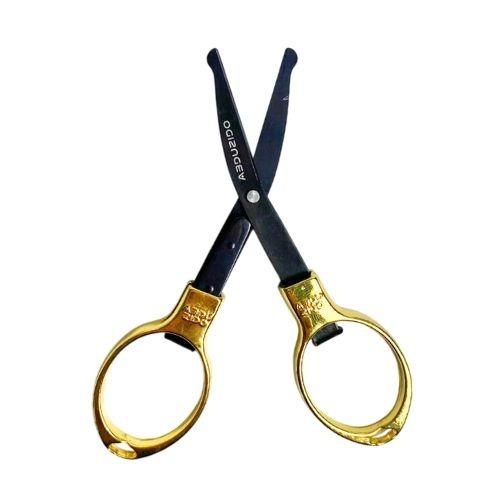 TESOURA ABDZ FLIP METAL DUO GOLD/BLACK