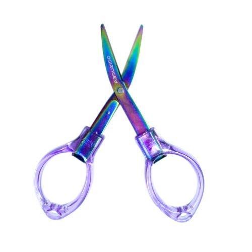 TESOURA ABDZ FLIP DRY ROXO/RAINBOW