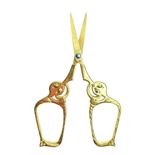 TESOURA ABDZ ALIEN DRACO GOLD/GOLD