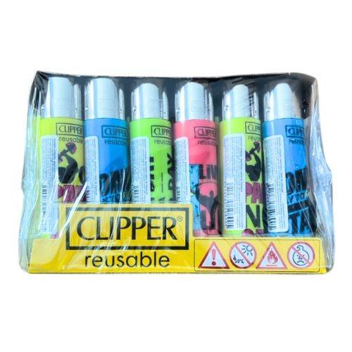 ISQUEIRO CLIPPER MAXI HOBBY MIX 2 +LB  CX/24