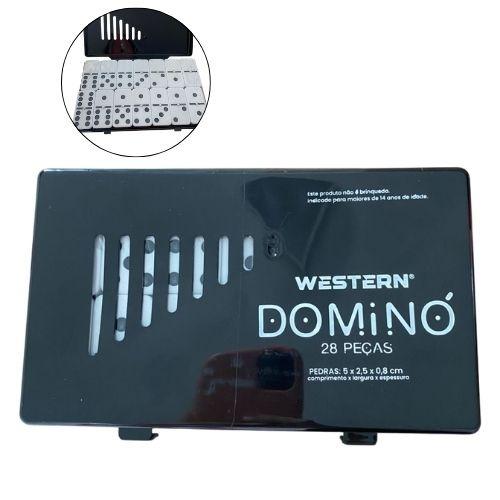 JOGO DE DOMINO WESTERN BICOLOR