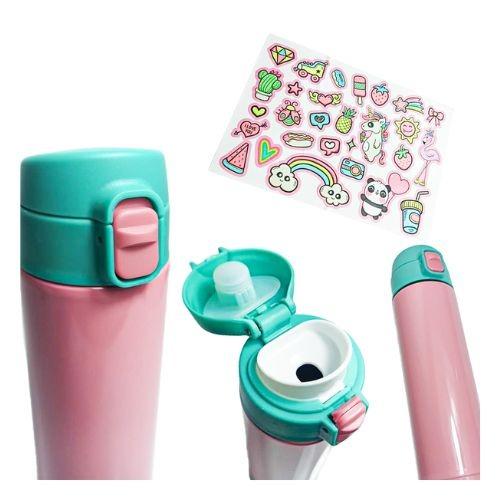 GARRAFA INOX UNICORNIO 420ML REF. NB-160