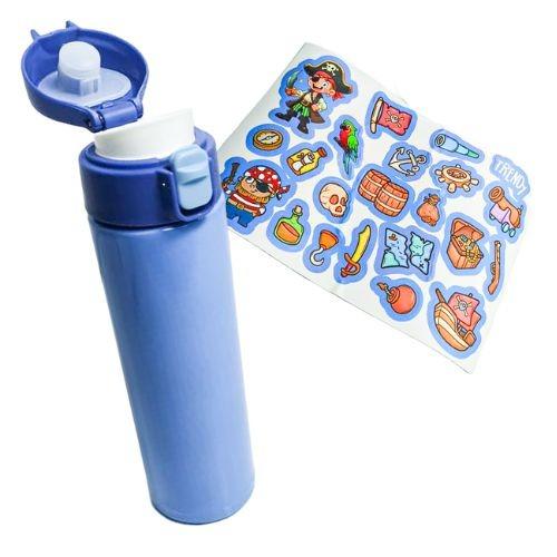 GARRAFA INOX PIRATA 420ML REF. NB-212