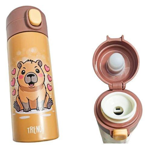 GARRAFA INOX CAPIVARA 380ML REF. NC-216
