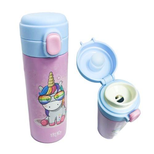 GARRAFA INOX UNICORNIO 380ML REF. NC-219