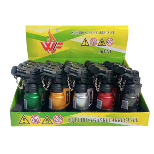 ISQUEIRO RECARREGAVEL METALICO SORTIDO REF 3KD095LD UND