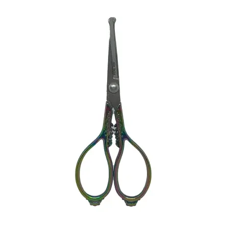 TESOURA METAL NA BOA PONTA ARREDONDADA RAINBOW L8032