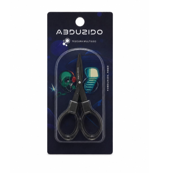 TESOURA ABDZ DOBRAVEL PLASTICO BLACK/BLACK