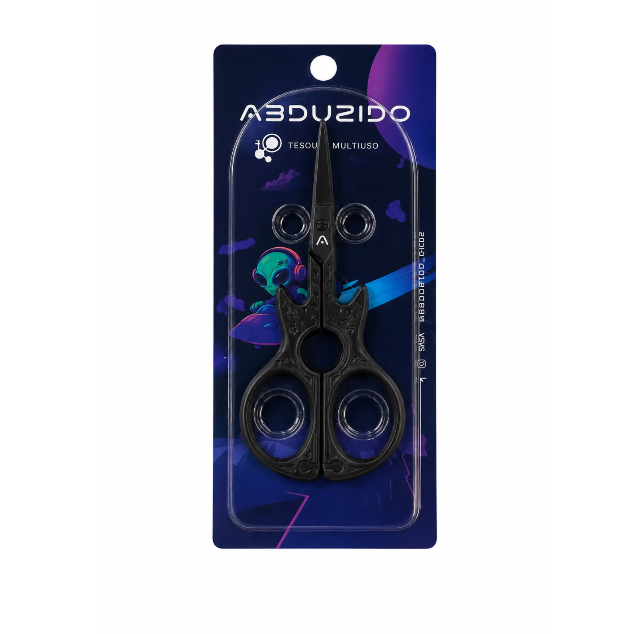 TESOURA ABDZ GUITAR METAL BLACK MATTE