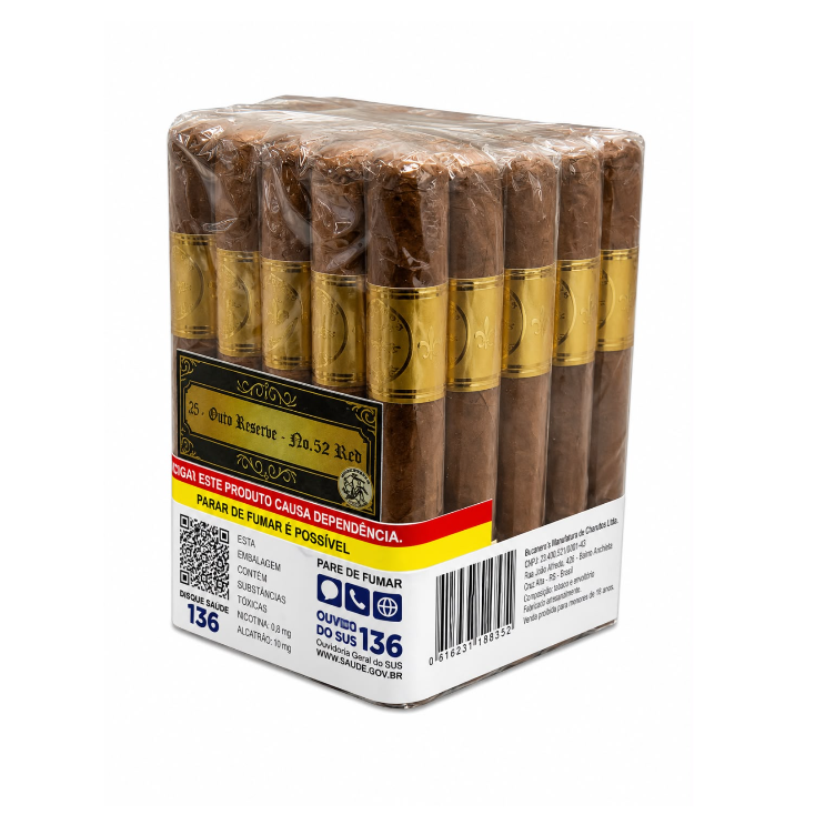 CHARUTO BUCANEROS GOLD RED Nº52 MC/25