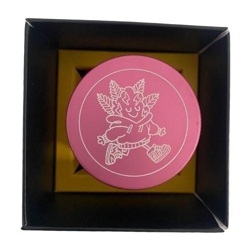 DICHAVADOR PUFF LIFE ALUMINIO ROSA