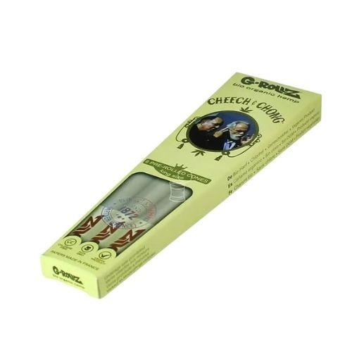 SEDA G-ROLLZ CHEECH & CHONG ORGANIC EXTRA THIN KS + TIPS C/16 REF CC76A-DIS		