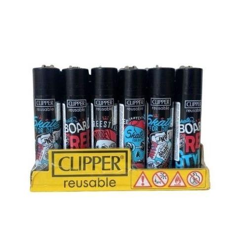 ISQUEIRO CLIPPER MAXI SKATE ORDIE 2 - CX C/24
