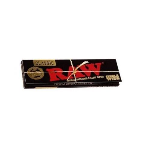 SEDA RAW SINGLE WIDE BLACK CLASSIC C/ 50