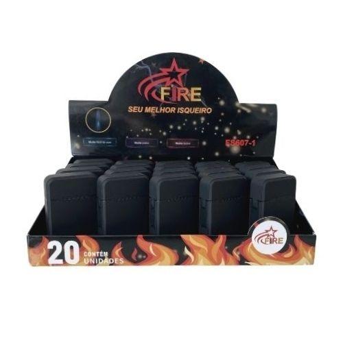 ISQUEIRO FIRE BLACK RECARREGÁVEL - REF. FS607