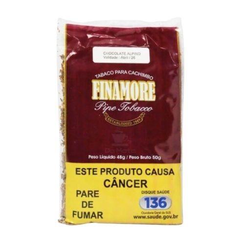 FUMO CACHIMBO FINAMORE CHOCOLATE ALPINO 48G C/ 10