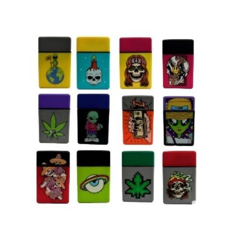 ISQUEIRO ZENGAZ ESTAMPADO CORES - REF. ZL- 30ESTAM
