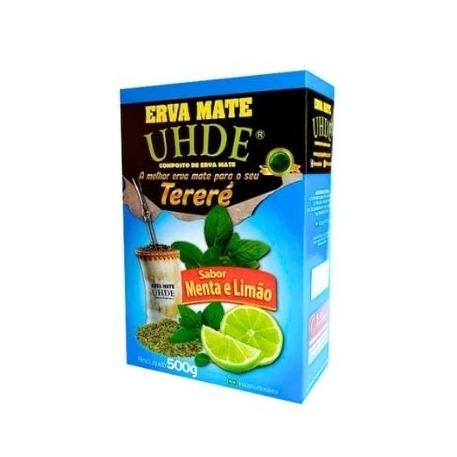 ERVA MATE UHDE MENTA C/ LIMAO PT/ 500G