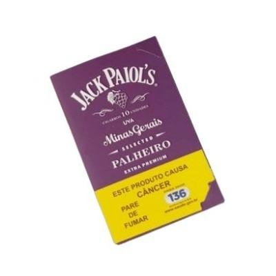 CIGARRO DE PALHA JACK PAIOL UVA 10X10 *