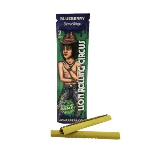 SEDA LION ROLLING CIRCUS HEMP WRAP BLUEBERRY K.S C/25
