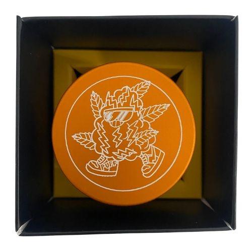 DICHAVADOR PUFF LIFE ALUMINIO AMARELO