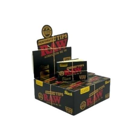 PITEIRA RAW BLACK TIPS C/50
