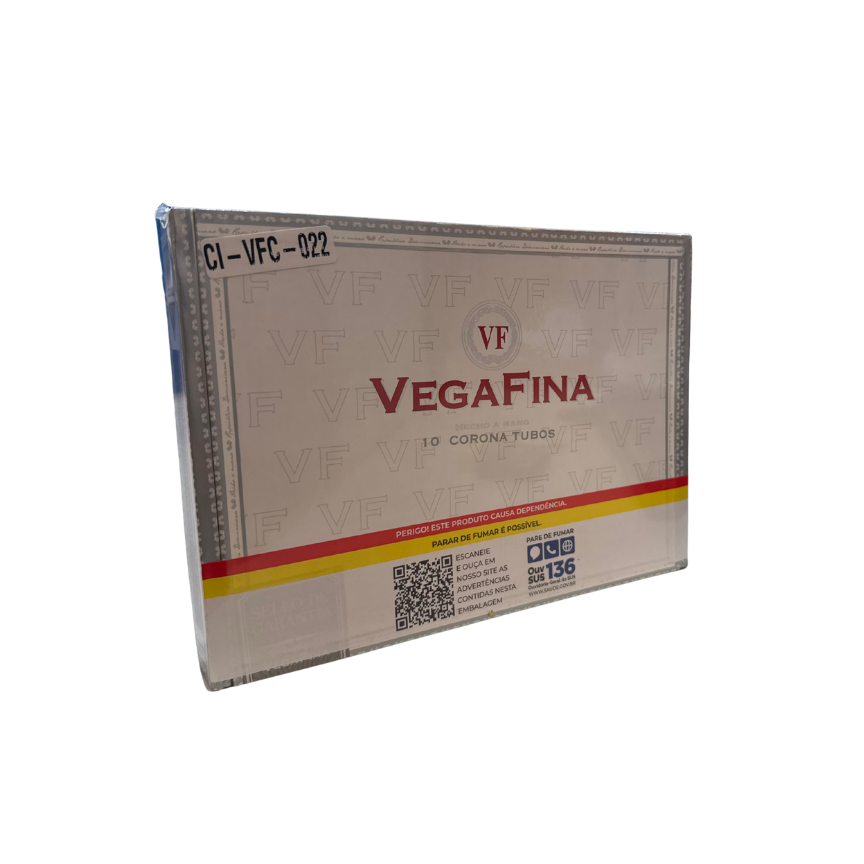 CHARUTO VEGAFINA CORONA TUBO CX/10